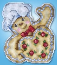 Набор для вышивания крестом "Gingerbread//Имбирный пряник" Design Works