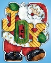 Набор для вышивания крестом "Joy Santa//Радостный Санта" Design Works