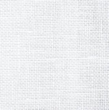 Ткань равномерная (28ct) 076/20 Optic white (100% ЛЕН) 140см Permin