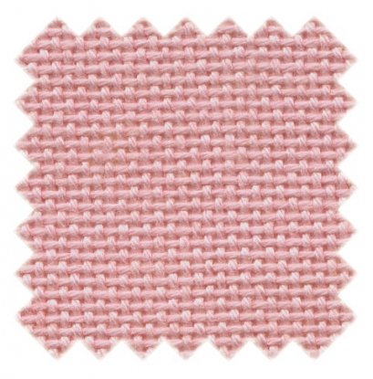 Тканина для вишивання рівномірна "Evenweave 25" Порошковий Рожевий (100% Бавовна) 160см Anchor/MEZ