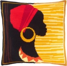 Набор для вышивания подушки "Африка" Чарівниця