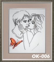 Набір для вишивання хрестиком "Окрилене Кохання" OK-006 Настуня