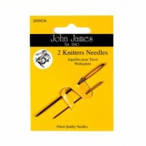 Knitters (2шт) Набір голок для в'язальниць John James (Англія)