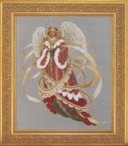 Схема "Angel of Christmas//Ангел Рождества" Lavender & Lace