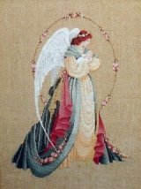 Схема "Guardian Angel//Ангел-Хранитель" Lavender & Lace