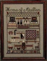 Схема "Home of a Quilter//Дім квілтера" Told In The Garden