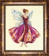Схема "January's Garnet Fairy//Январская гранатовая фея" Mirabilia Designs