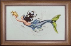 Схема "Mediterranean Mermaid//Середземноморська русалка" Mirabilia Designs