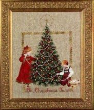 Схема "Oh Christmas Tree!//Рождественское дерево" Lavender & Lace