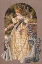 Схема "Queen Anne's Lace//Кружева Королевы Анны" Lavender & Lace