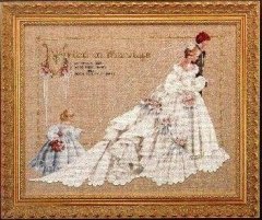 Схема "The Wedding//Свадьба" Lavender & Lace
