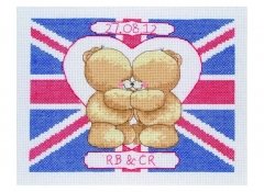 Набор для вышивания "Британский флаг (Union Jack Wedding Celebration)" ANCHOR