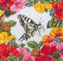 Набор для вышивания "Весенние бабочки (Spring Butterflies)" ANCHOR MAIA