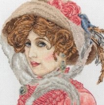 Набор для вышивания "Викторианский портрет (Victorian Portrait)" ANCHOR MAIA