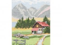 Набор для вышивания "Домик в Альпах (Alpine Lodge)" ANCHOR