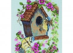Набор для вышивания "Домик для птиц (The Bird House)" ANCHOR