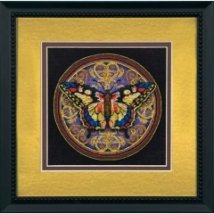 Набор для вышивания крестом "Витиеватая бабочка//Ornate Butterfly" DIMENSIONS 65095