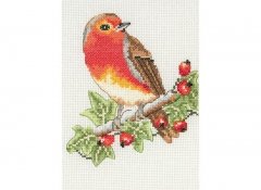 Набор для вышивания "Красная рябина (Red Robin)" ANCHOR