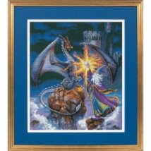 Набір для вишивання хрестиком "Чудовий чарівник//Magnificent Wizard" DIMENSIONS 35080