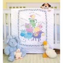 Набор для вышивания крестом "Ферма//Farm Friends Quilt" DIMENSIONS 73258