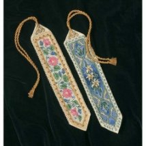 Набір для вишивання хрестиком "Елегантні закладки//Elegant Bookmarks" DIMENSIONS 06783