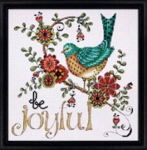 Набір для вишивання хрестиком "Be Joyful//Радіти" Design Works