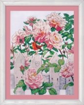 Набір для вишивання хрестиком "Roses in Provence//Троянди в провансі" Design Works