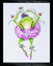 Набір для вишивання хрестиком "Frog Dancer//Танцююча жаба" Design Works