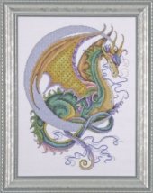 Набор для вышивания крестом "Celestial Dragon//Небесный дракон" Design Works