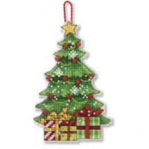 Набор для вышивания крестом "Украшение Дерево//Tree Ornament" DIMENSIONS 70-08898