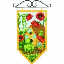 Набір для вишивання хрестиком "Лето//Summer Mini Banner" DIMENSIONS 72-74134