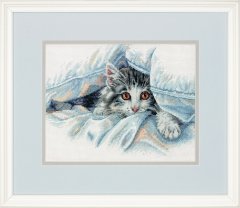 Набір для вишивання хрестиком "Котячий затишок//Cat Comfort" DIMENSIONS 70-35341