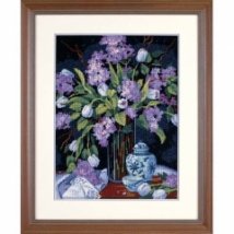 Набір для вишивання гобеленом "Тюльпани і бузок//Tulips & Lilacs" DIMENSIONS 20067