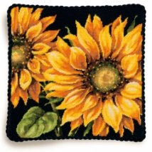 Набір для вишивання гобеленом "Драматичний соняшник//Dramatic Sunflower" DIMENSIONS 71-20083