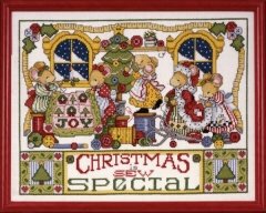 Набор для вышивания крестом "Christmas is Sew Special//Рукодельное Рождество " Design Works