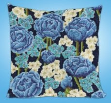 Набор для вышивания гобеленом "Blue Roses//Голубые розы" Design Works