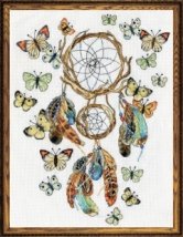 Набор для вышивания крестом "Butterfly Dreams//Мечты бабочек" Design Works