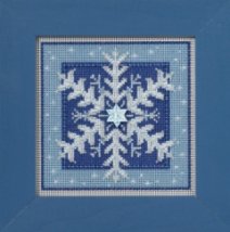 Набор для вышивания "Crystal Snowflake//Хрустальная снежинка" Mill Hill MH141635