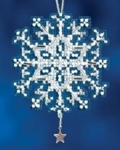 Набір для вишивання "Star Crystal//Сніговий кристал" Mill Hill MH162302