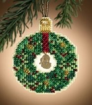 Набір для вишивання "Emerald Wreath//Смарагдовий вінок" Mill Hill MH161305