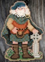 Набір для вишивання "Scotland Santa//Шотландський Санта" Mill Hill MH205301