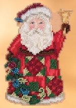 Набір для вишивання "Glad Tidings Santa//Радісна новина Санта" Mill Hill JS203103
