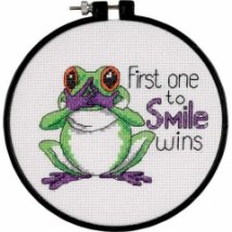 Набор для вышивания крестом "Первая улыбка//First One to Smile" DIMENSIONS 73519