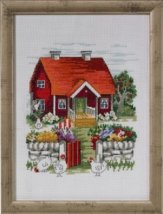 Набір для вишивання "Шведський будинок (Swedish house)" PERMIN