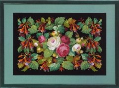 Набор для вышивания "Розы и Фуксии (Roses/Fuchsia)" PERMIN