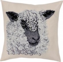 Набор для вышивания "Серая овца (Grey sheep)" PERMIN