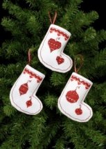 Набір для вишивання "Різдвяні прикраси (Christmas ornaments)" PERMIN