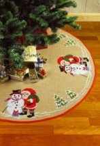 Набір для вишивання "Санта Клаус і Сніговик (Santa Claus/Snowman)" PERMIN