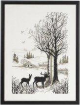 Набор для вышивания "Благородный олень (Red deer)" PERMIN