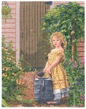 Набір для вишивання хрестиком "The Gardener"s Daughter//Дочка садівника" Janlynn